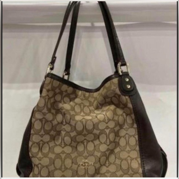 Coach Edie Brown Signature Handbag Hobo Bag
Excellent Condition - Picture 1 of 7
